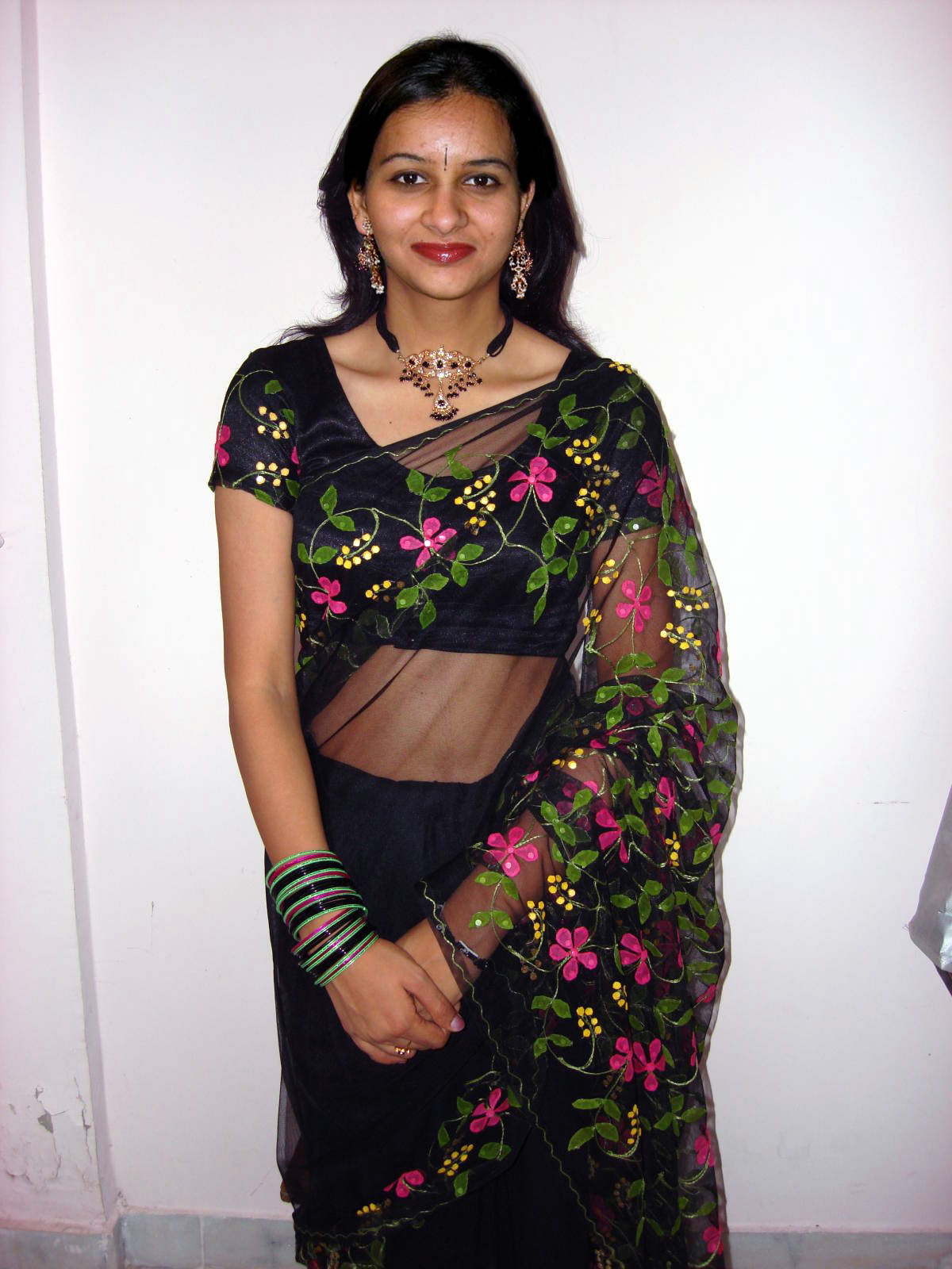 aunty South saree indian in